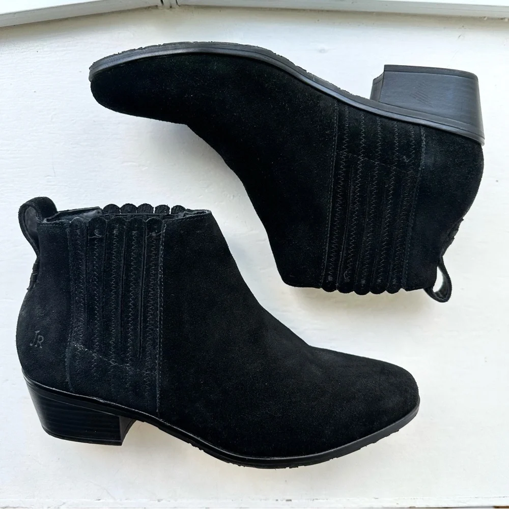 Jack Rogers Waterproof Suede Ankle Boots